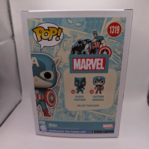 Marvel 1319 Captain America Pop Vinyl Special Edition FRENLY BRICKS - Open 7 Days