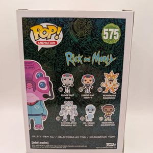 Funko Pop Rick & Morty - Glootie #575 - 2019 Summer Convention Exclusive FRENLY BRICKS - Open 7 Days