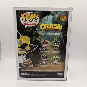 Funko Pop Vinyl - Crash Bandicoot - #276 Dr. Neo Cortex FRENLY BRICKS - Open 7 Days