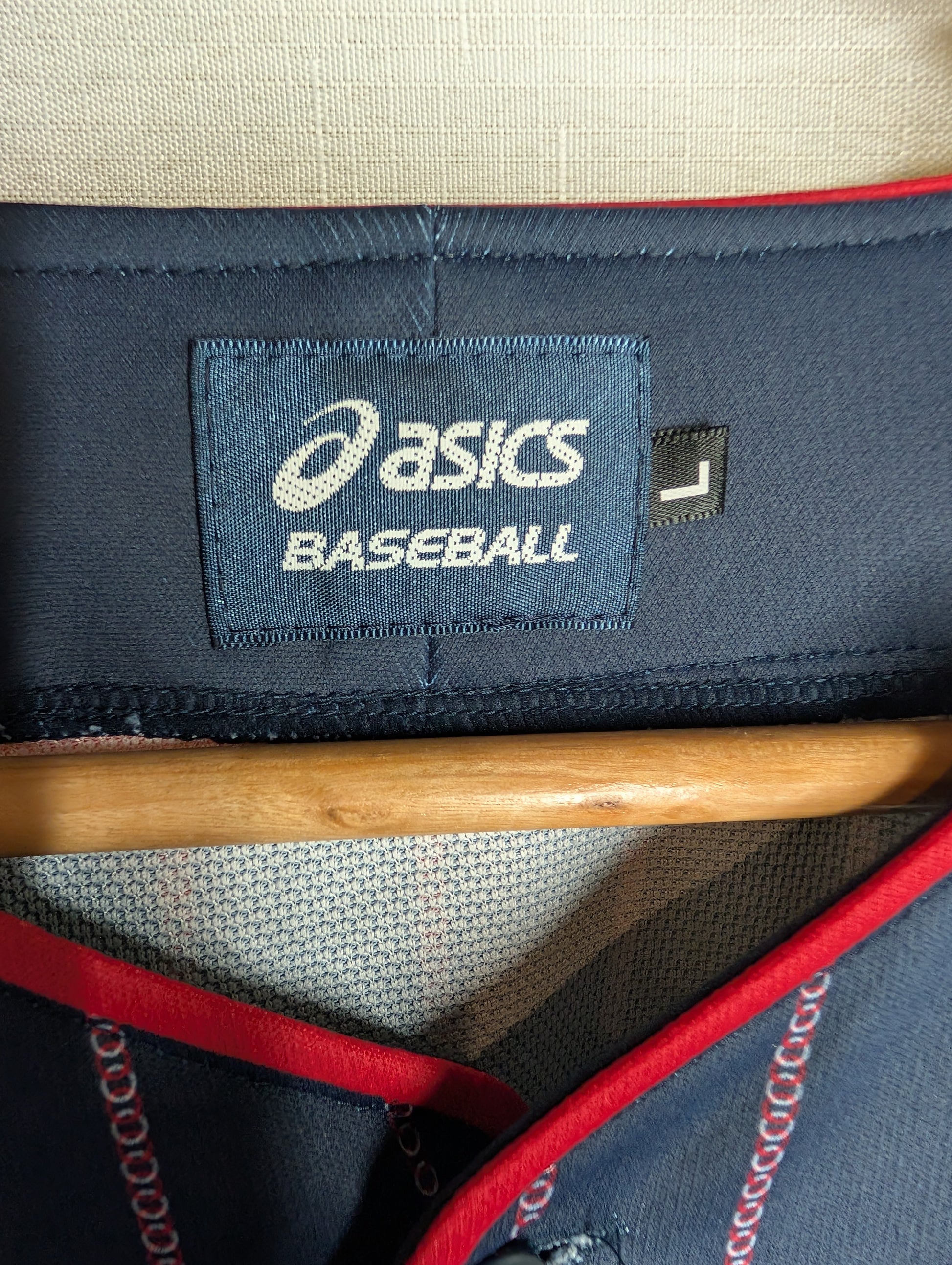 Nippon Baseball Asics Samurai Japan Away 2017-2021 Dark Navy Blue Large Jersey