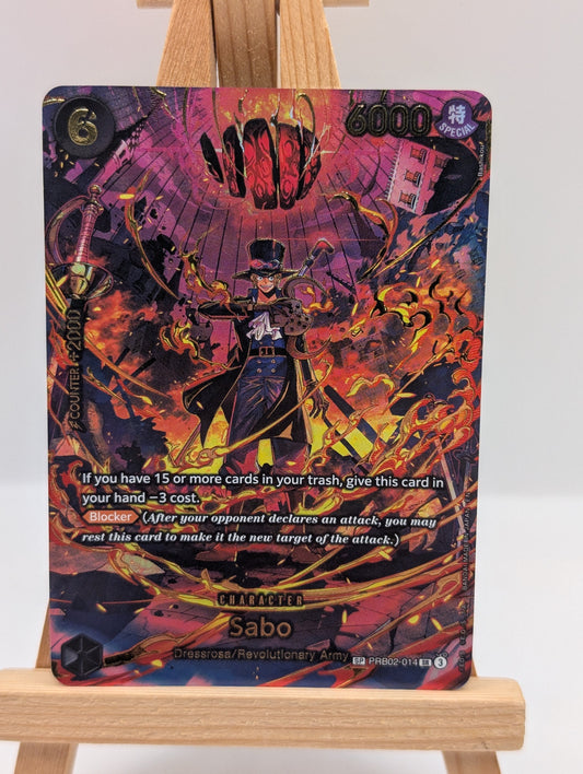 One Piece TCG - Sabo (SP) PRB02-014 - OP15 - Adventure on Kami's Island FRENLY BRICKS - Open 7 Days