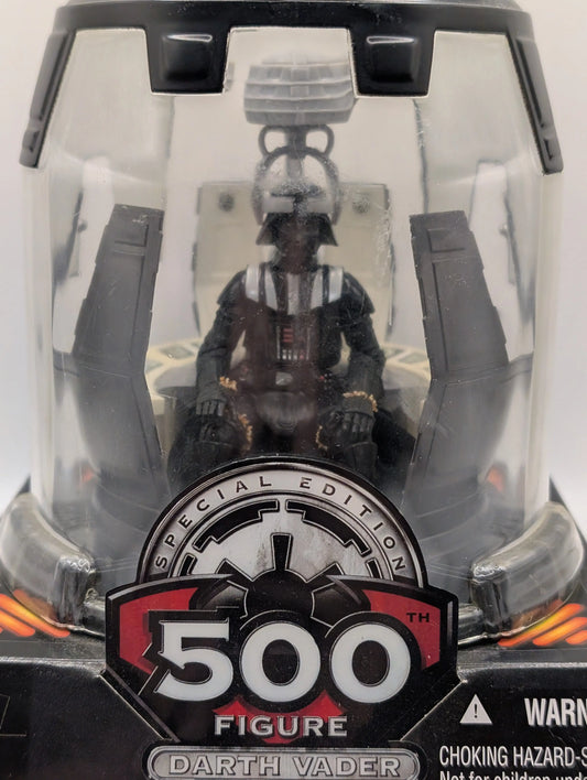 2005 STAR WARS DARTH VADER SPECIAL EDITION '500' FIGURE CHAMBER HASBRO FRENLY BRICKS - Open 7 Days