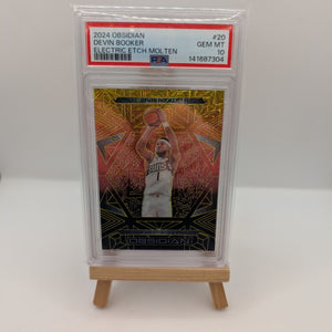 2024-25 Obsidian Devin Booker Electric Etch Molten /10 Phoenix Suns #20 PSA 10 FRENLY BRICKS - Open 7 Days