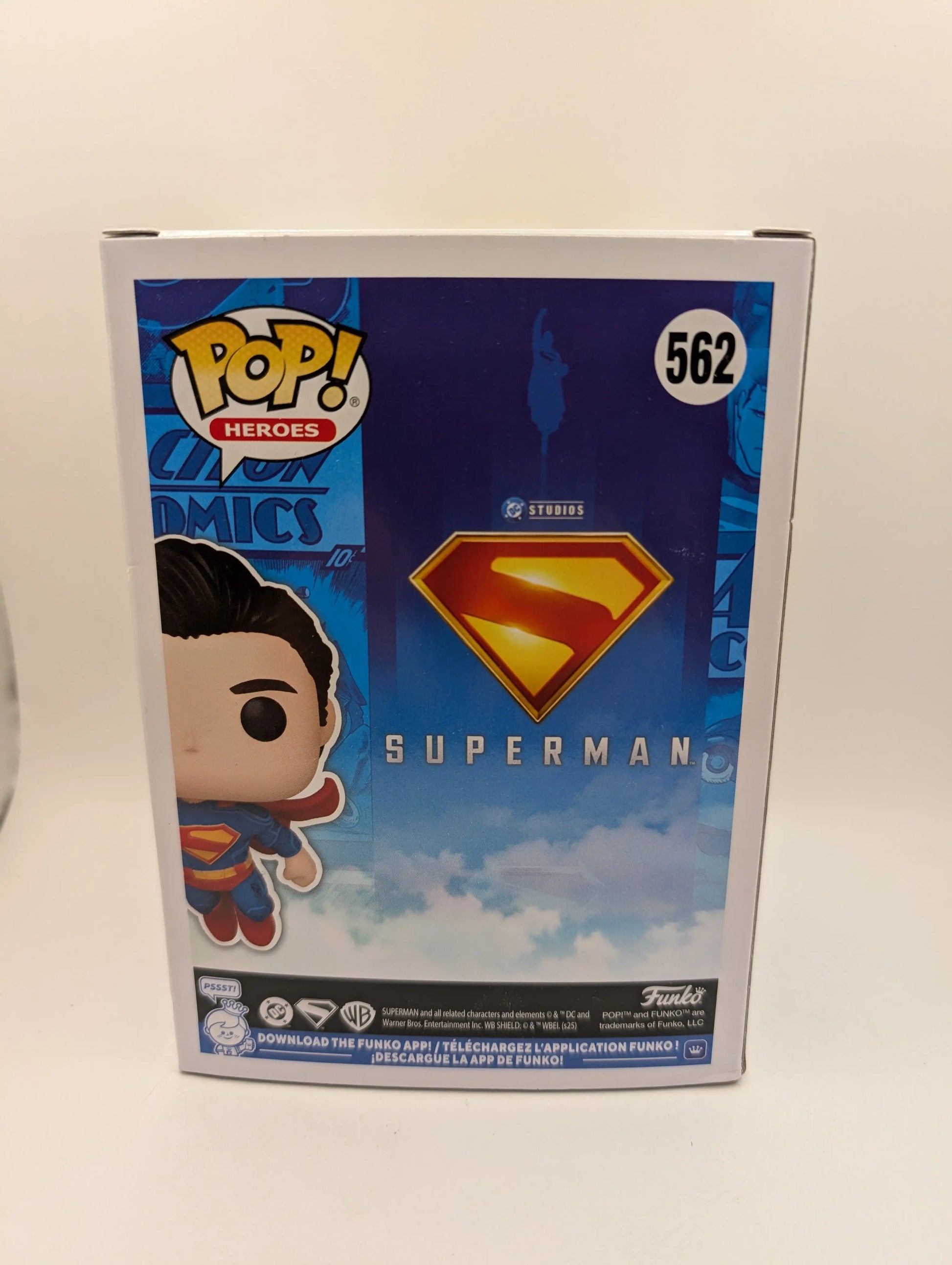 Funko POP! Heroes Superman #562 Superman FRENLY BRICKS - Open 7 Days