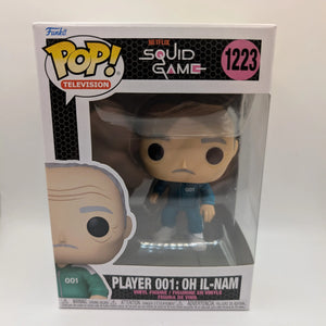 Funko Squid Game - Player 001: Oh Il-Nam Pop! Television Vinyl Figure #1223 FRENLY BRICKS - Open 7 Days
