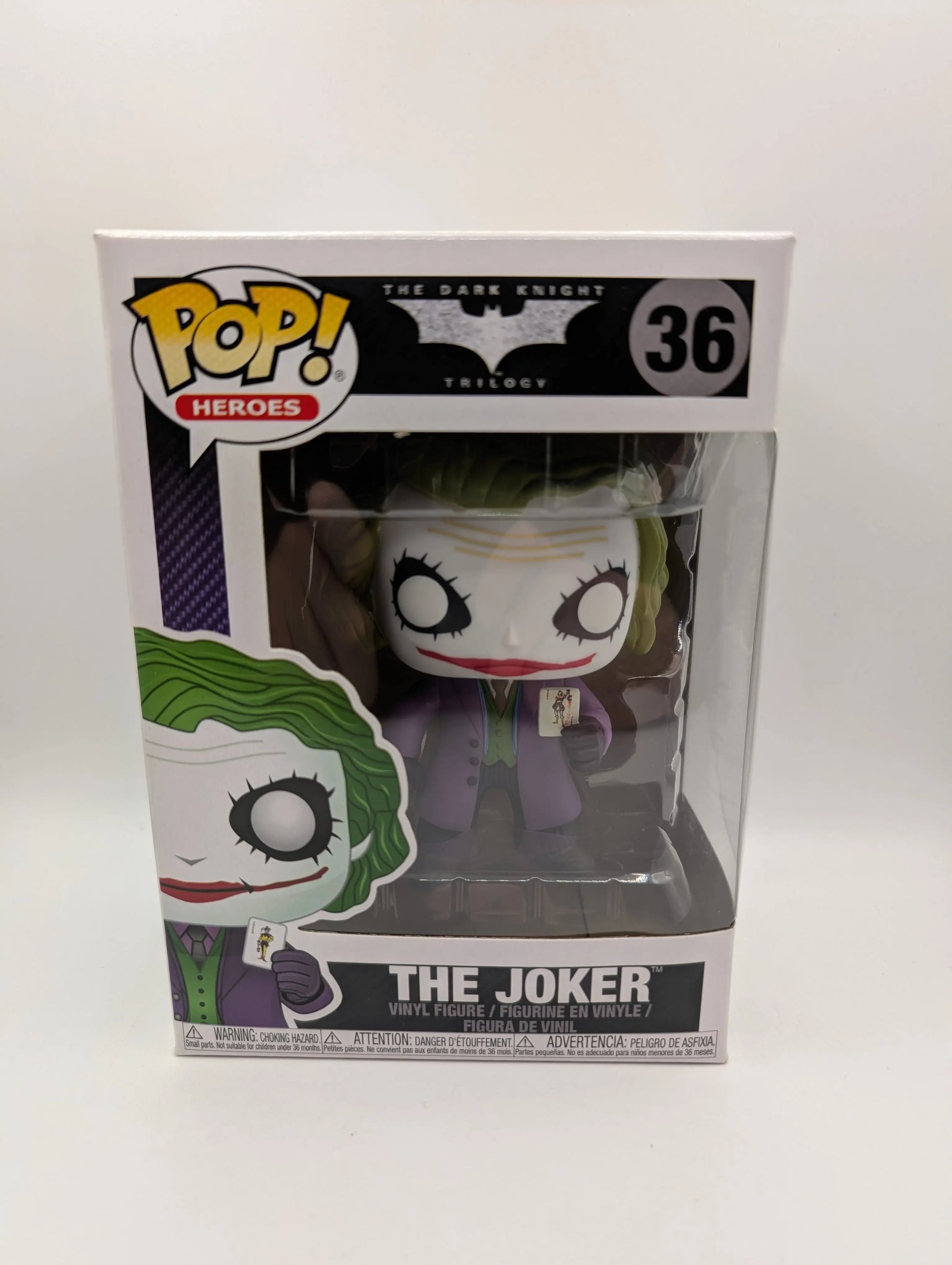 Funko Pop Heroes! Vinyl: Dark Knight Trilogy The Joker #36 FRENLY BRICKS - Open 7 Days