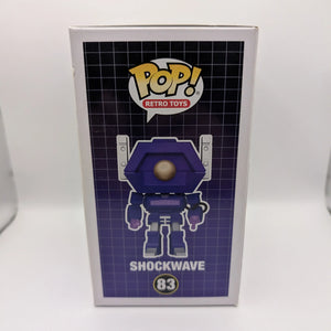 SHOCKWAVE Transformers SDCC 2021 Funko POP! #83 FRENLY BRICKS - Open 7 Days