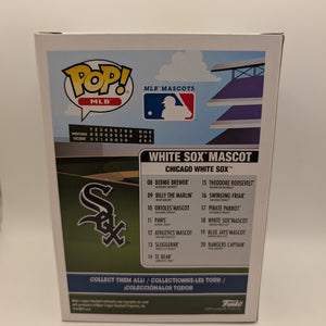 Funko Pop! Chicago White Sox Mascot MLB #18 VAULTED Baseball FRENLY BRICKS - Open 7 Days
