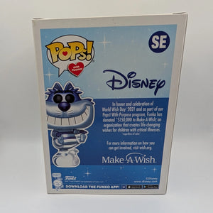 Funko Pop! Vinyl -Disney Cheshire Cat #SE Metallic Make-A-Wish POPs With Purpose FRENLY BRICKS - Open 7 Days