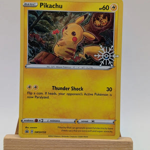 PIKACHU SWSH153 PROMO SWSH BLACK STAR POKEMON TCG FRENLY BRICKS - Open 7 Days
