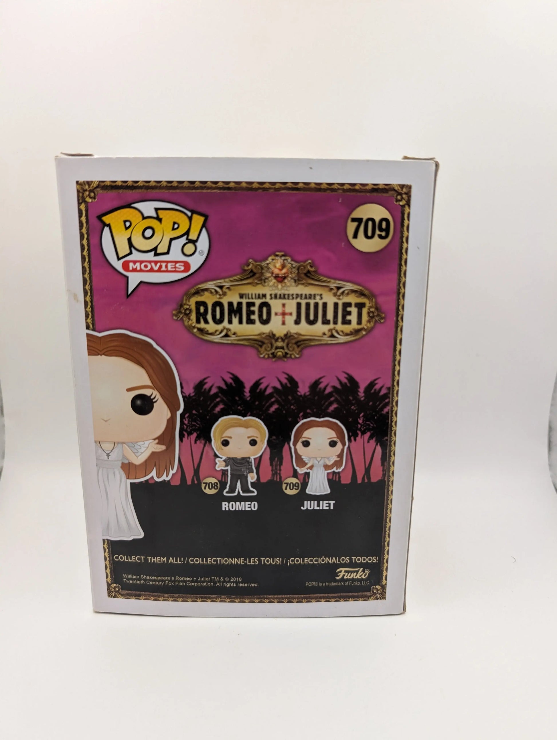 Funko POP! Movies Romeo + Juliet Juliet #709 Vinyl Figur FRENLY BRICKS - Open 7 Days