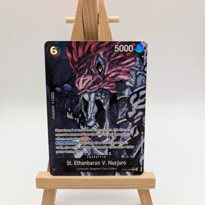St. Ethanbaron V. Nusjuro OP13-080 R Alt Art Carrying On His Will One Piece Eng FRENLY BRICKS - Open 7 Days