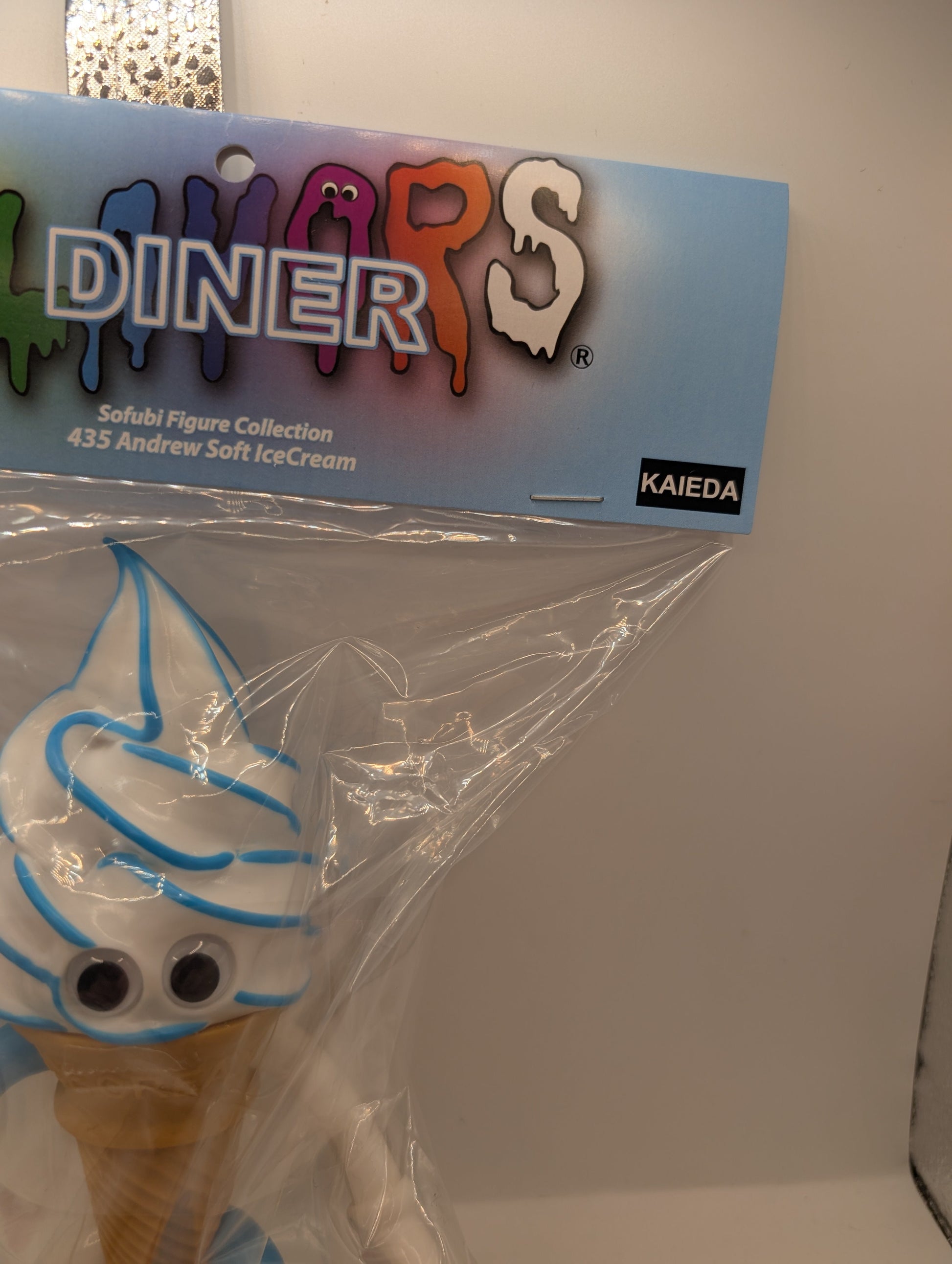 Dune/Tetsurod Flavors Andrew Soft Serve Ice Cream 435 BLUE white Sofubi FRENLY BRICKS - Open 7 Days