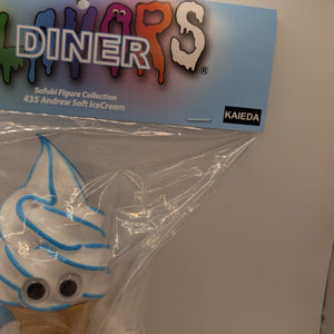 Dune/Tetsurod Flavors Andrew Soft Serve Ice Cream 435 BLUE white Sofubi FRENLY BRICKS - Open 7 Days