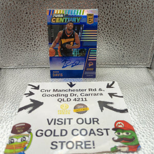 2020-21 Panini Donruss Elite BARON DAVIS Auto /25 FRENLY BRICKS - Open 7 Days