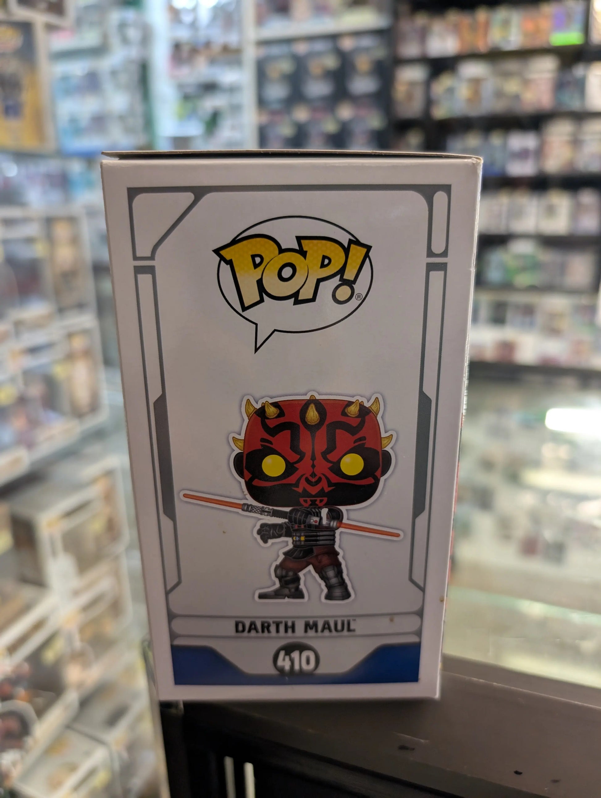 Funko Pop! 410 Star Wars: Clone Wars Darth Maul Vinyl Figure Bobble-head FRENLY BRICKS - Open 7 Days