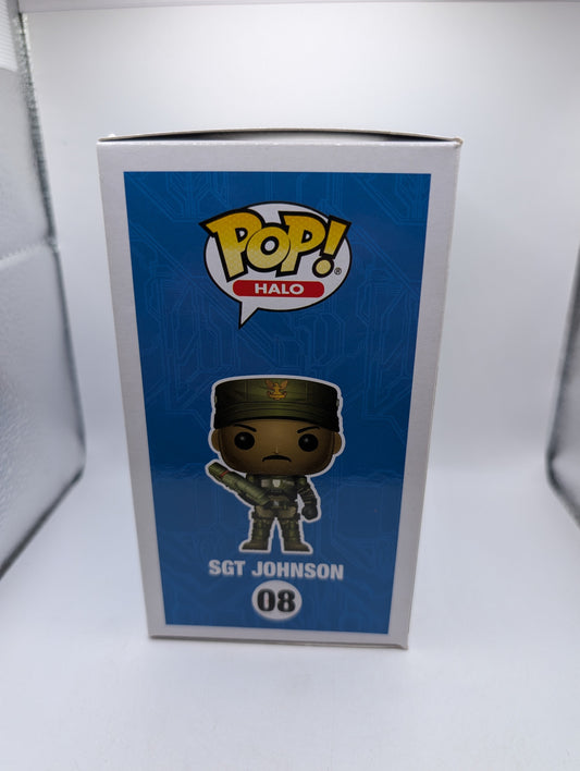 SGT Johnson Pop 08 - Halo Funko Pop! Vinyl 2018 Vaulted FRENLY BRICKS - Open 7 Days