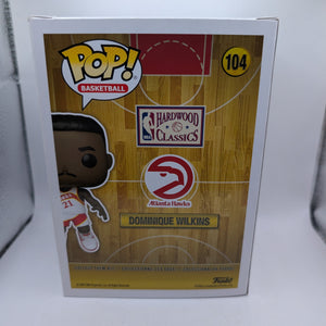 Funko POP! Vinyl Figure - 104 Basketball - Atlanta Hawks - Dominique Wilkins FRENLY BRICKS - Open 7 Days