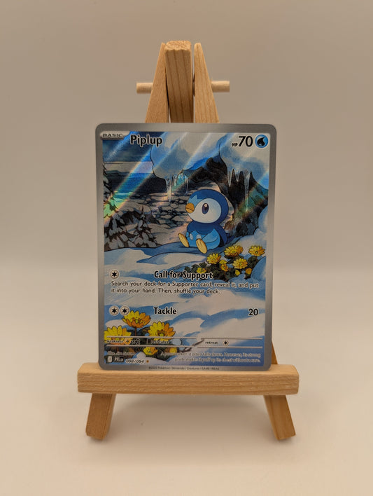 Piplup 098/094 - Phantasmal Flames Illustration Rare Pokemon TCG - M/LP Card FRENLY BRICKS - Open 7 Days