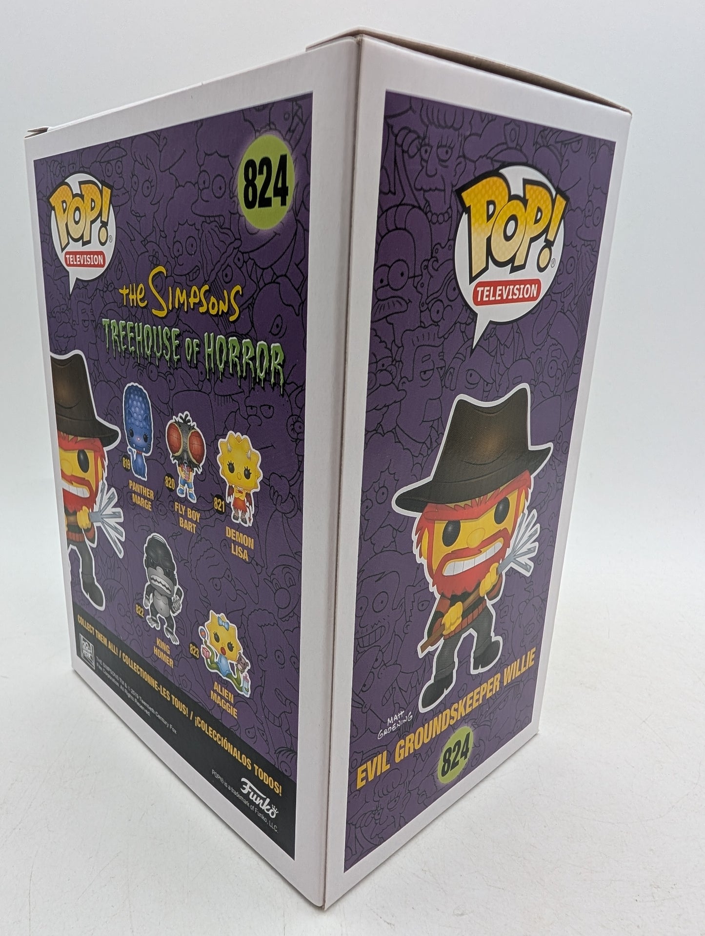 Funko POP! The Simpsons Treehouse of Horror Evil Groundskeeper Willie #824 2029 Fall Con
