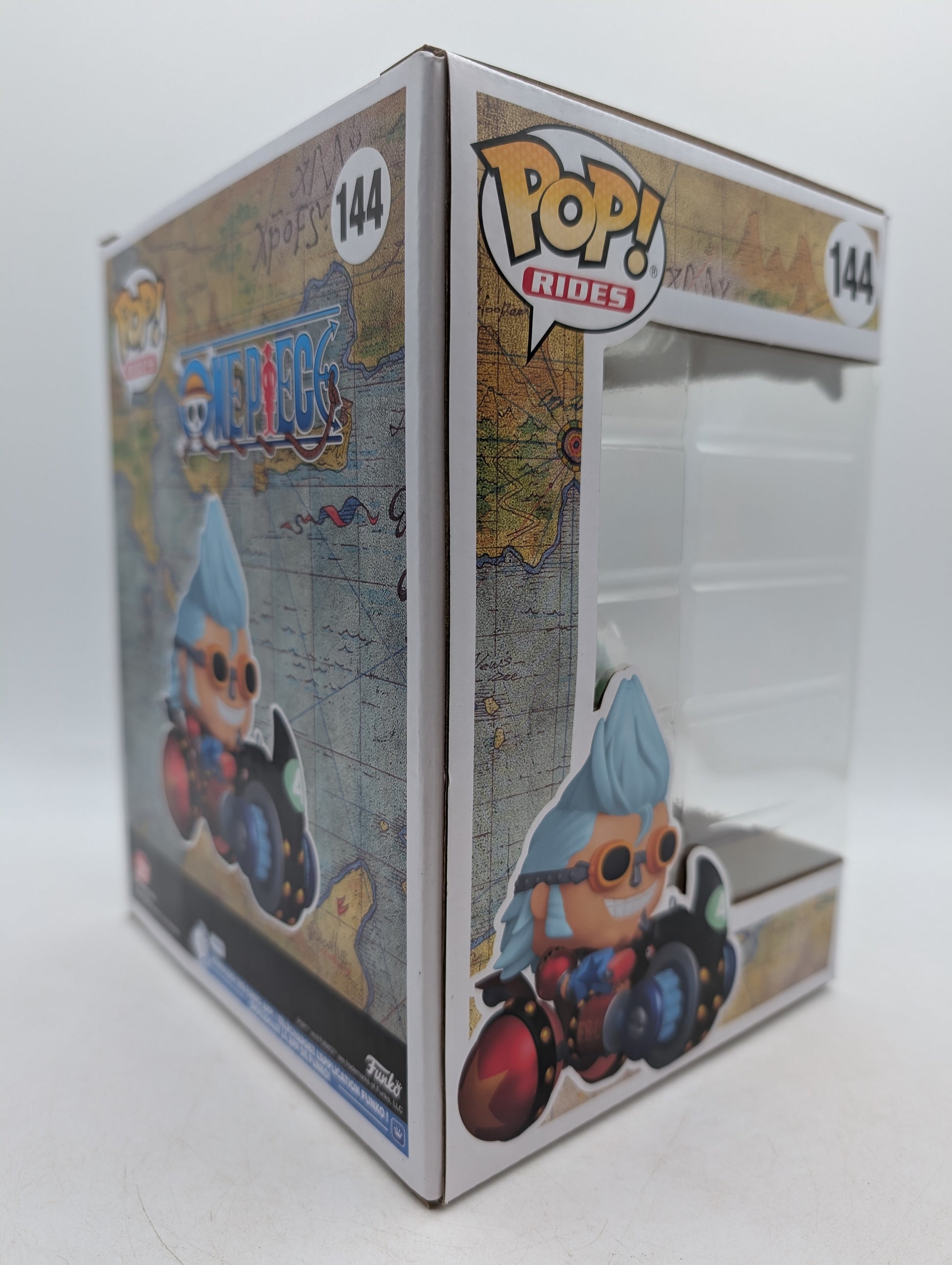 Funko POP! RIDES One Piece Franky with Black Rhino FR-U4 #144 2026 Spring Con image 6
