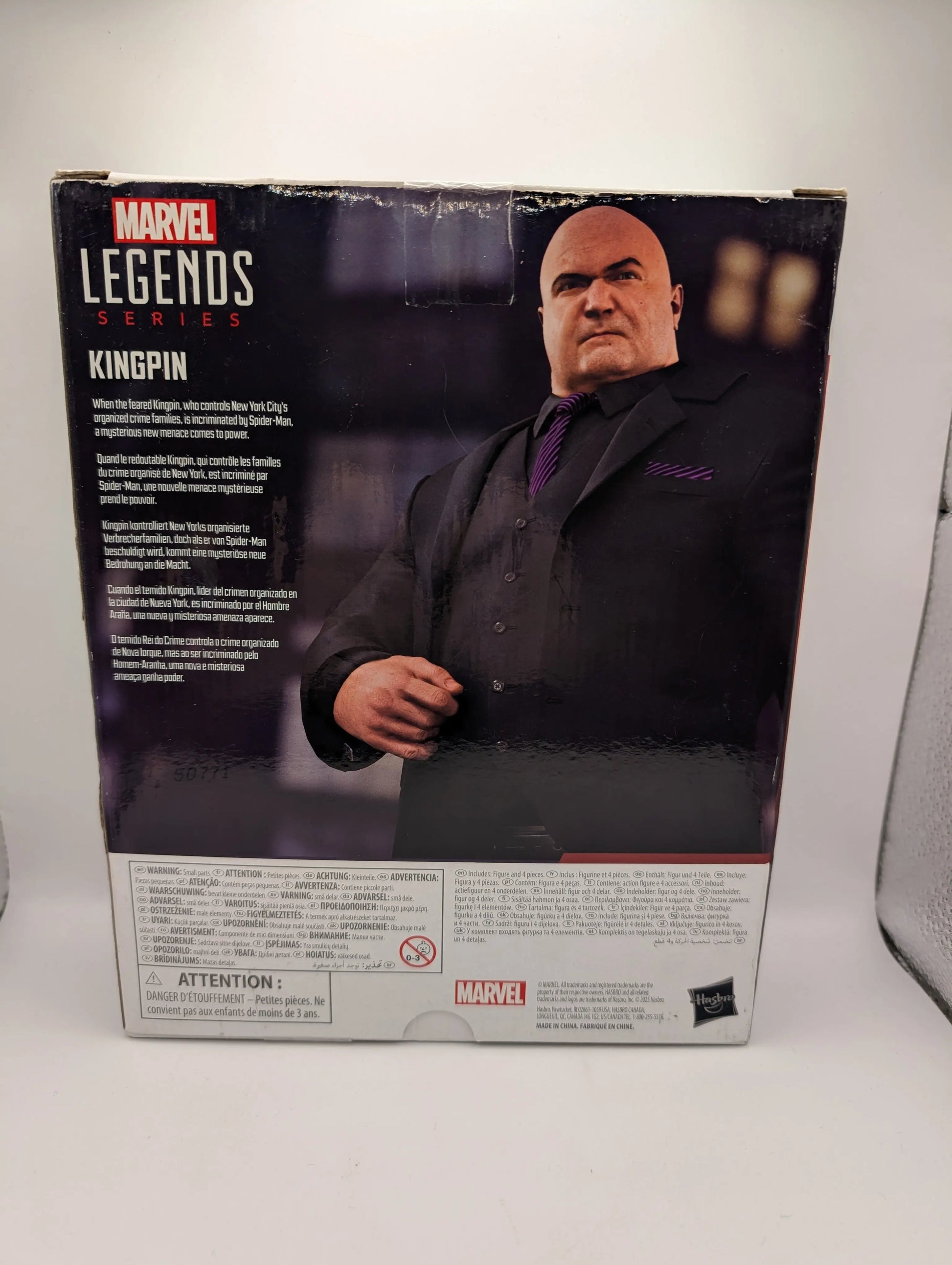 Marvel Legends Series Gamerverse Kingpin, Spider-Man Video Game Figure FRENLY BRICKS - Open 7 Days