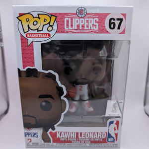 Funko POP! NBA #67 Kawhi Leonard - LA Clippers - White Jersey (Vaulted) FRENLY BRICKS - Open 7 Days