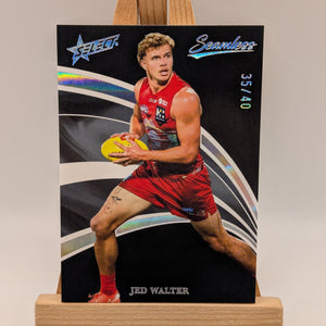2025 Select Seamless Black Jed Walter /40 Gold Coast Suns FRENLY BRICKS - Open 7 Days