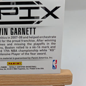 2014-15 Totally Certified Kevin Garnett EPIX Play Memorabilia Jersey Gold #/10 FRENLY BRICKS - Open 7 Days