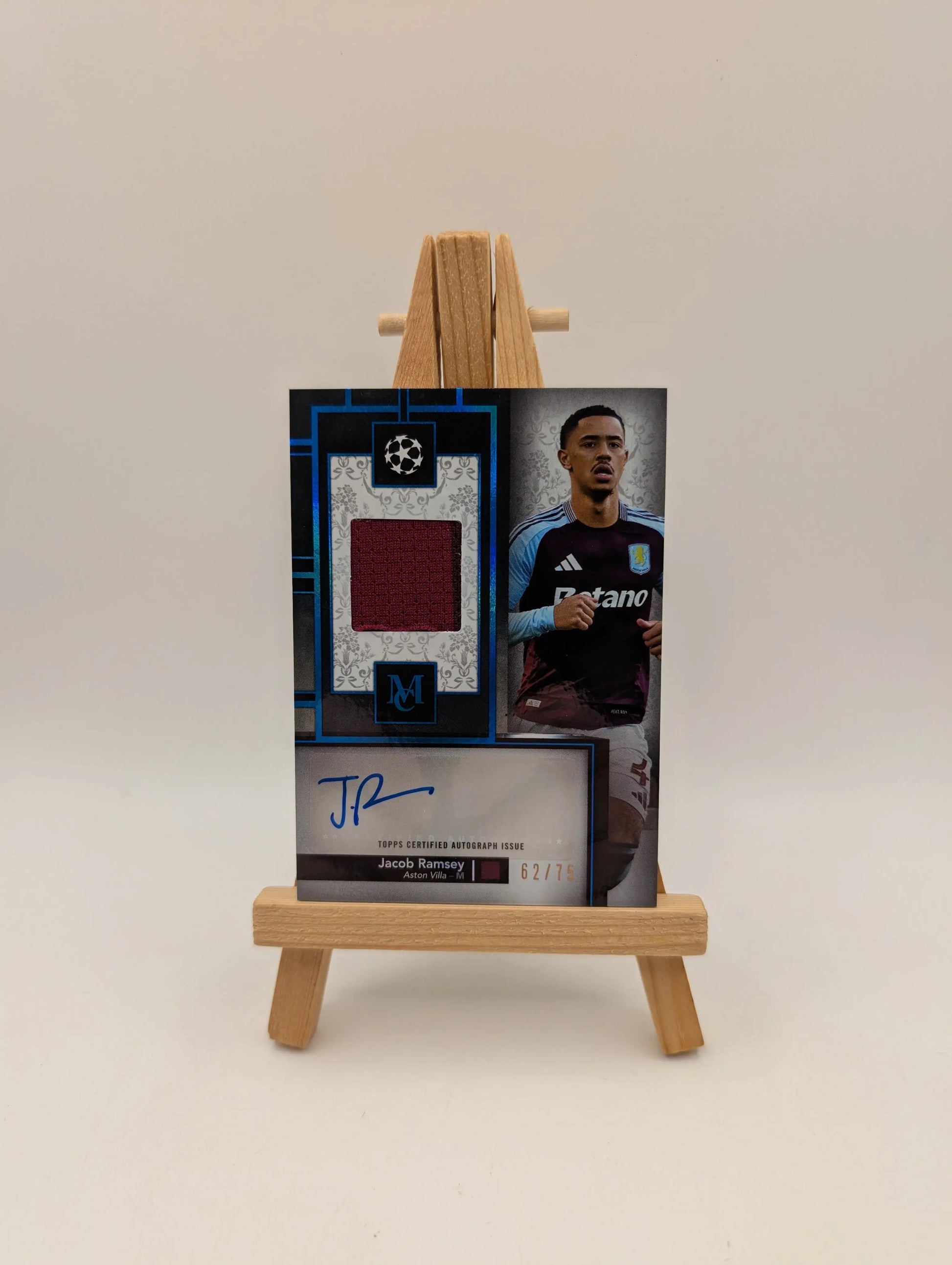 Jacob Ramsey 2024-25 Topps Museum Collcetion UCC Auto Relic #MAR-JR /75 FRENLY BRICKS - Open 7 Days