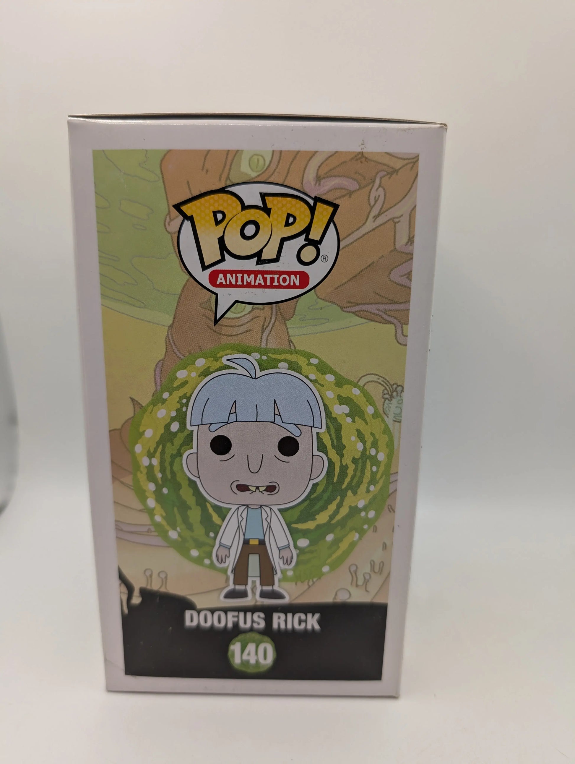 Funko Pop! Doofus Rick #140 Rick and Morty 2017 Animation Vaulted Collectible FRENLY BRICKS - Open 7 Days