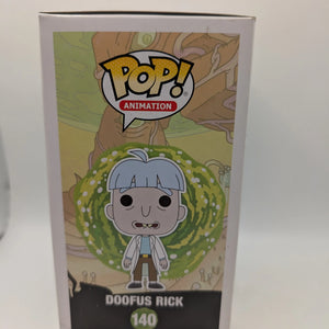 Funko Pop! Doofus Rick #140 Rick and Morty 2017 Animation Vaulted Collectible FRENLY BRICKS - Open 7 Days
