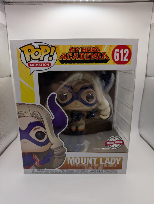 Mount Lady Pop 612 - My Hero Academia - Funko Pop! Vinyl 2019-Vaulted FRENLY BRICKS - Open 7 Days