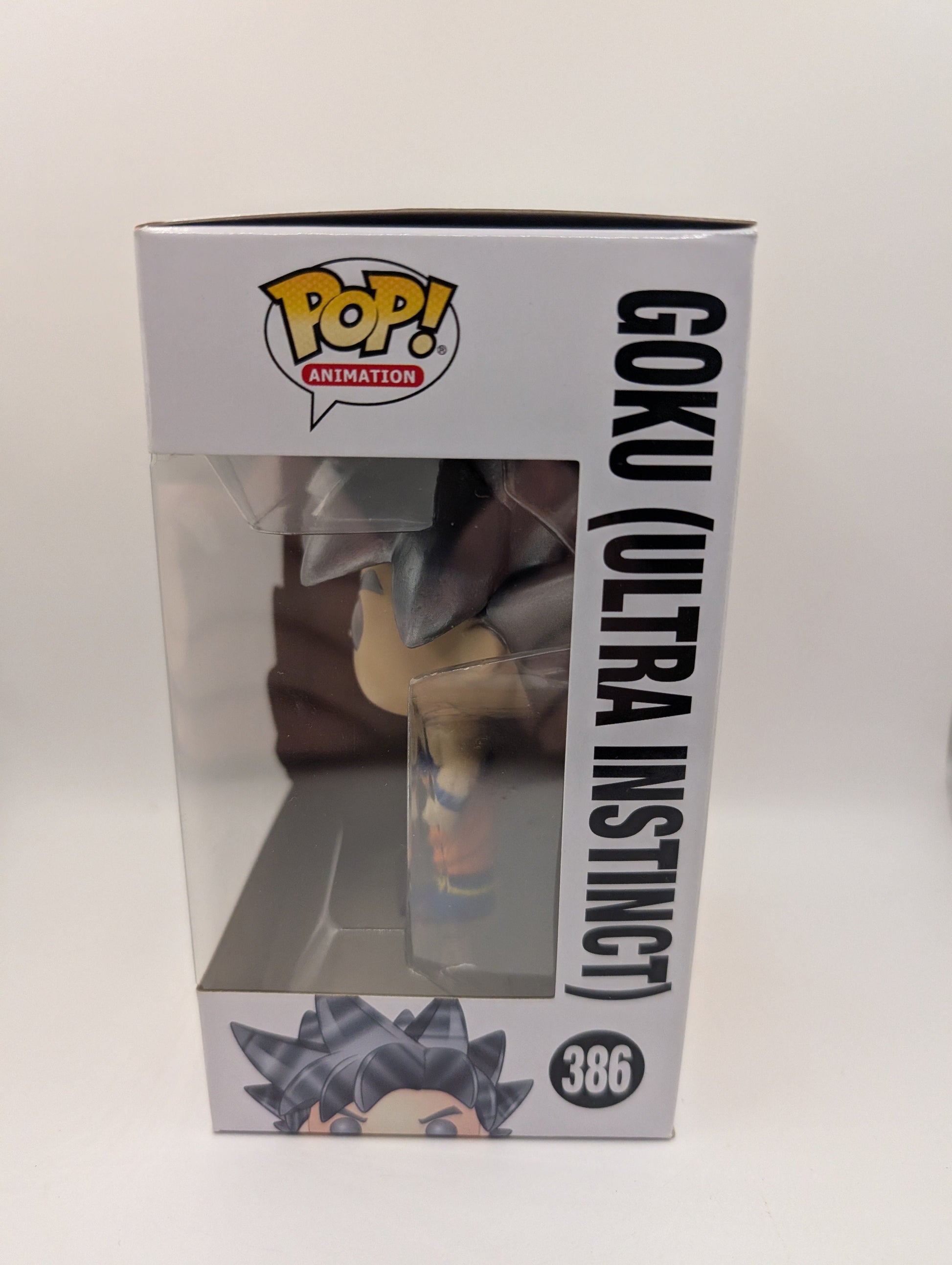 FUNKO Pop Vinyl Goku (Ultra Instinct) Dragon Ball Super #386 FRENLY BRICKS - Open 7 Days