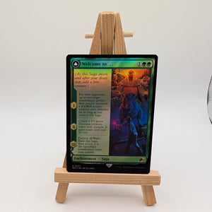 MTG Magic the Gathering REX Borderless Foil #7 Welcome to Jurassic Park World FRENLY BRICKS - Open 7 Days