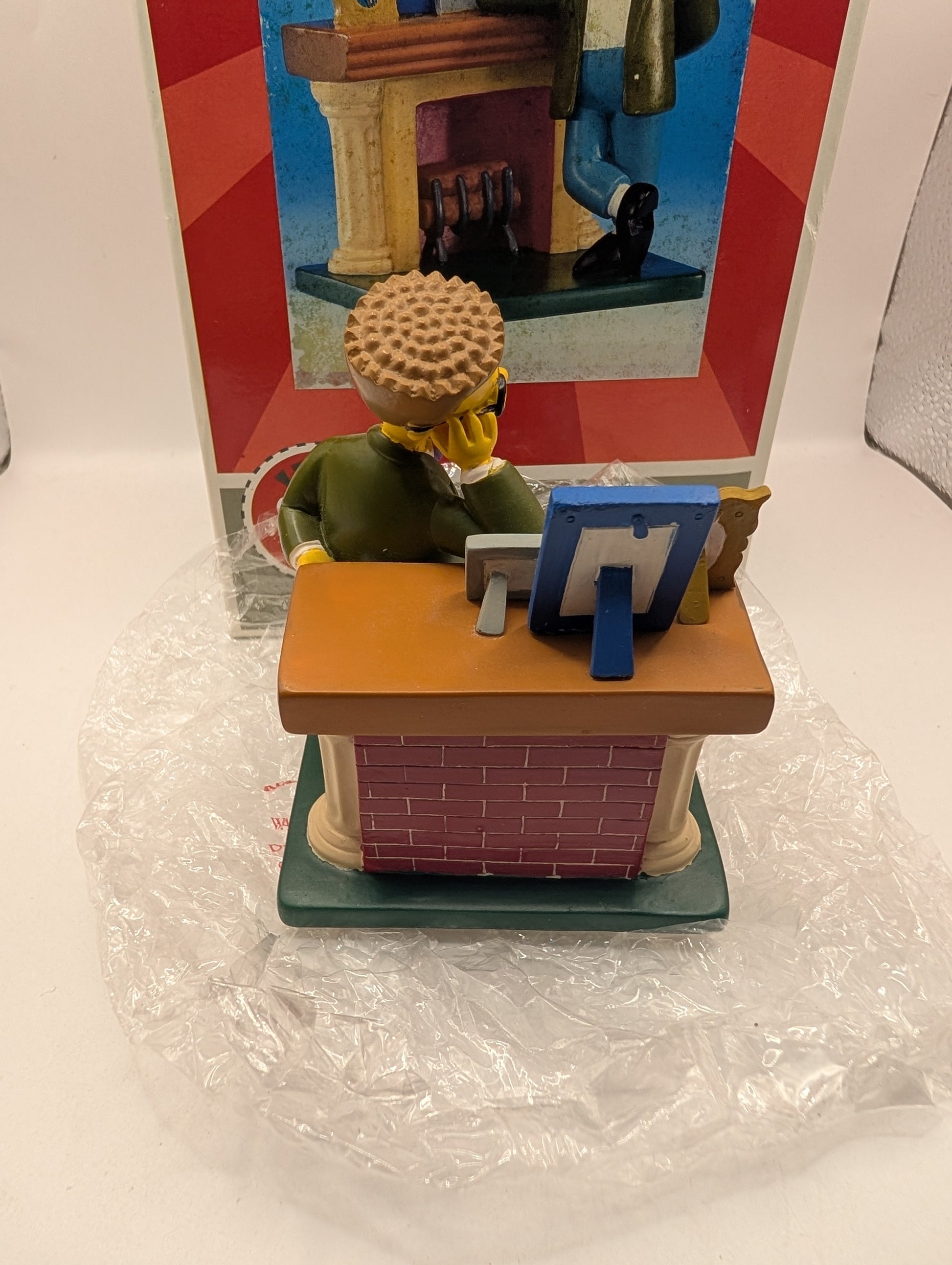 Simpsons Springfield Citizens Genius Sir Smithers Hamilton Collection Sculpture FRENLY BRICKS - Open 7 Days