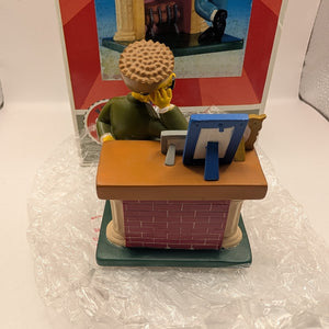 Simpsons Springfield Citizens Genius Sir Smithers Hamilton Collection Sculpture FRENLY BRICKS - Open 7 Days