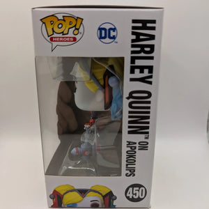 DC Comics - Harley Quinn on Apokolips Pop! Vinyl Figure #450 FRENLY BRICKS - Open 7 Days