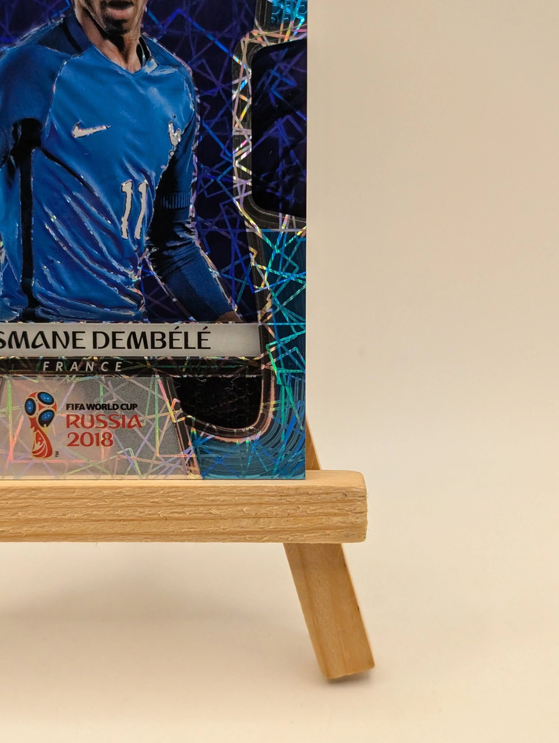 2018 Panini Prizm World Cup #85 Ousmane Dembele Light Blue Lazer #/125 France FRENLY BRICKS - Open 7 Days