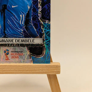 2018 Panini Prizm World Cup #85 Ousmane Dembele Light Blue Lazer #/125 France FRENLY BRICKS - Open 7 Days