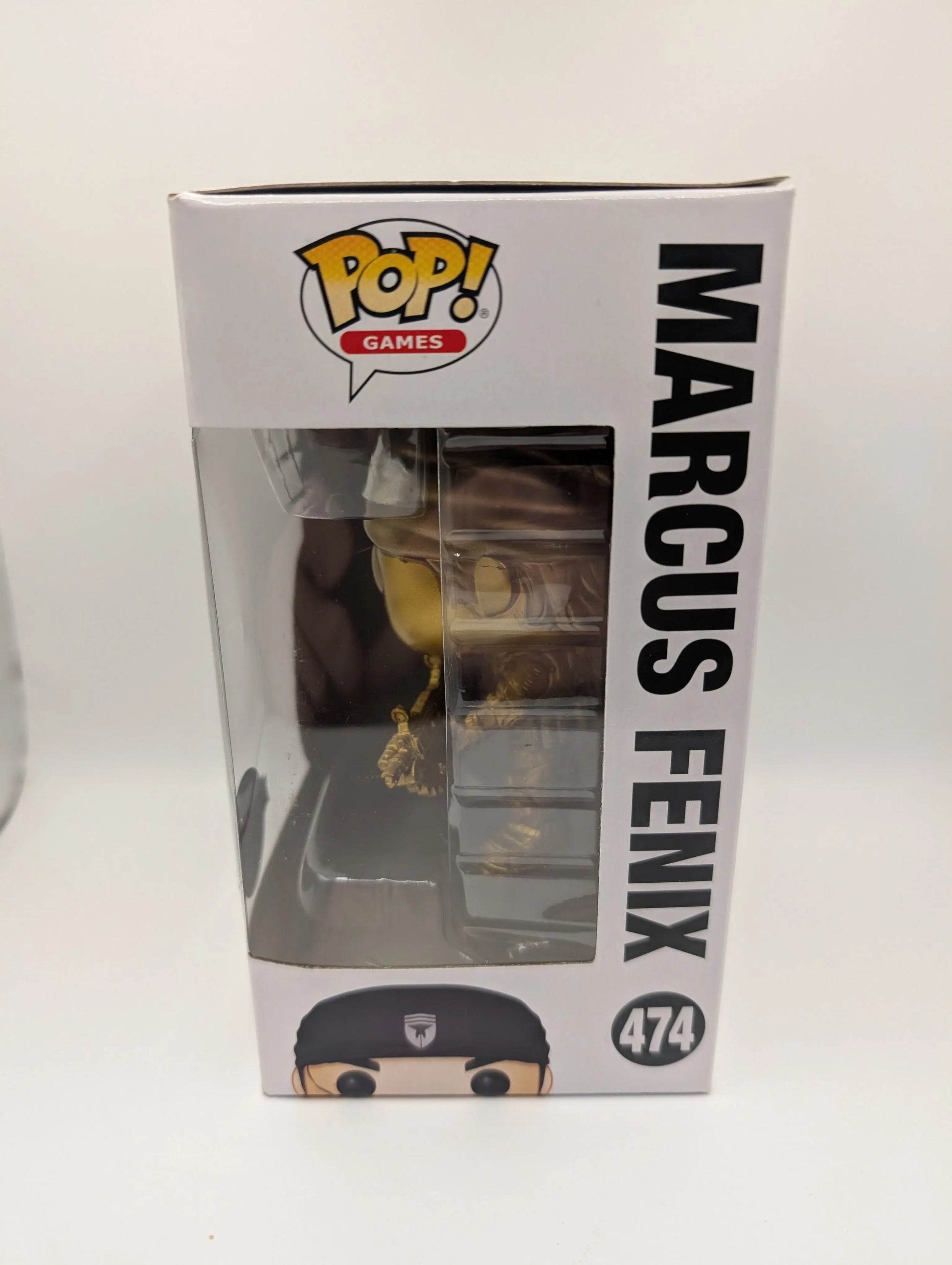 Pop Vinyl Marcus Fenix #474 Gold Metallic Special Edition FRENLY BRICKS - Open 7 Days