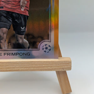 2024-25 Topps Chrome UEFA Jeremie Frimpong Orange /25 #78 FRENLY BRICKS - Open 7 Days