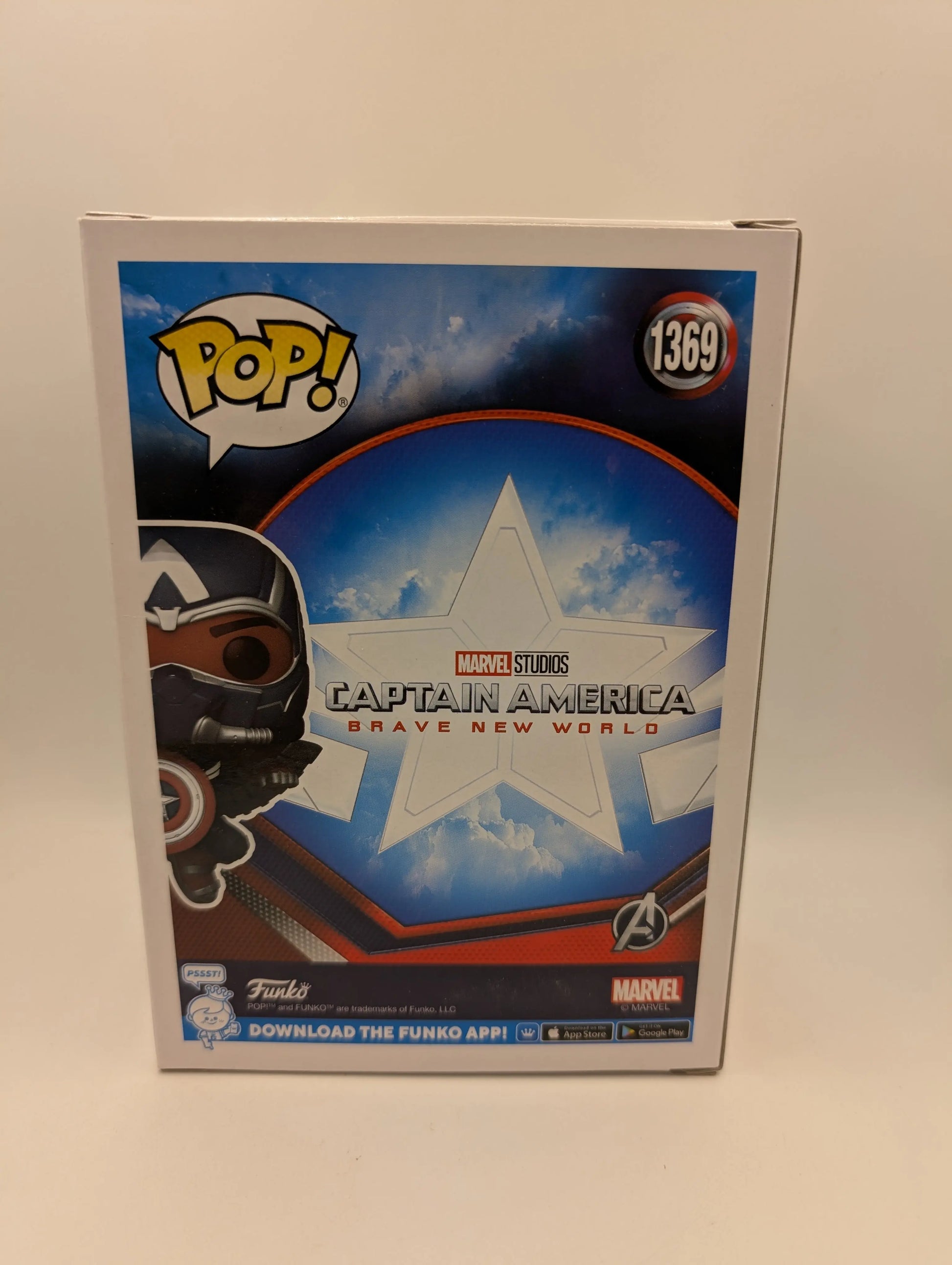 Funko Pop! Captain America Brave New World #1369 MCC Marvel Collector Corps FRENLY BRICKS - Open 7 Days