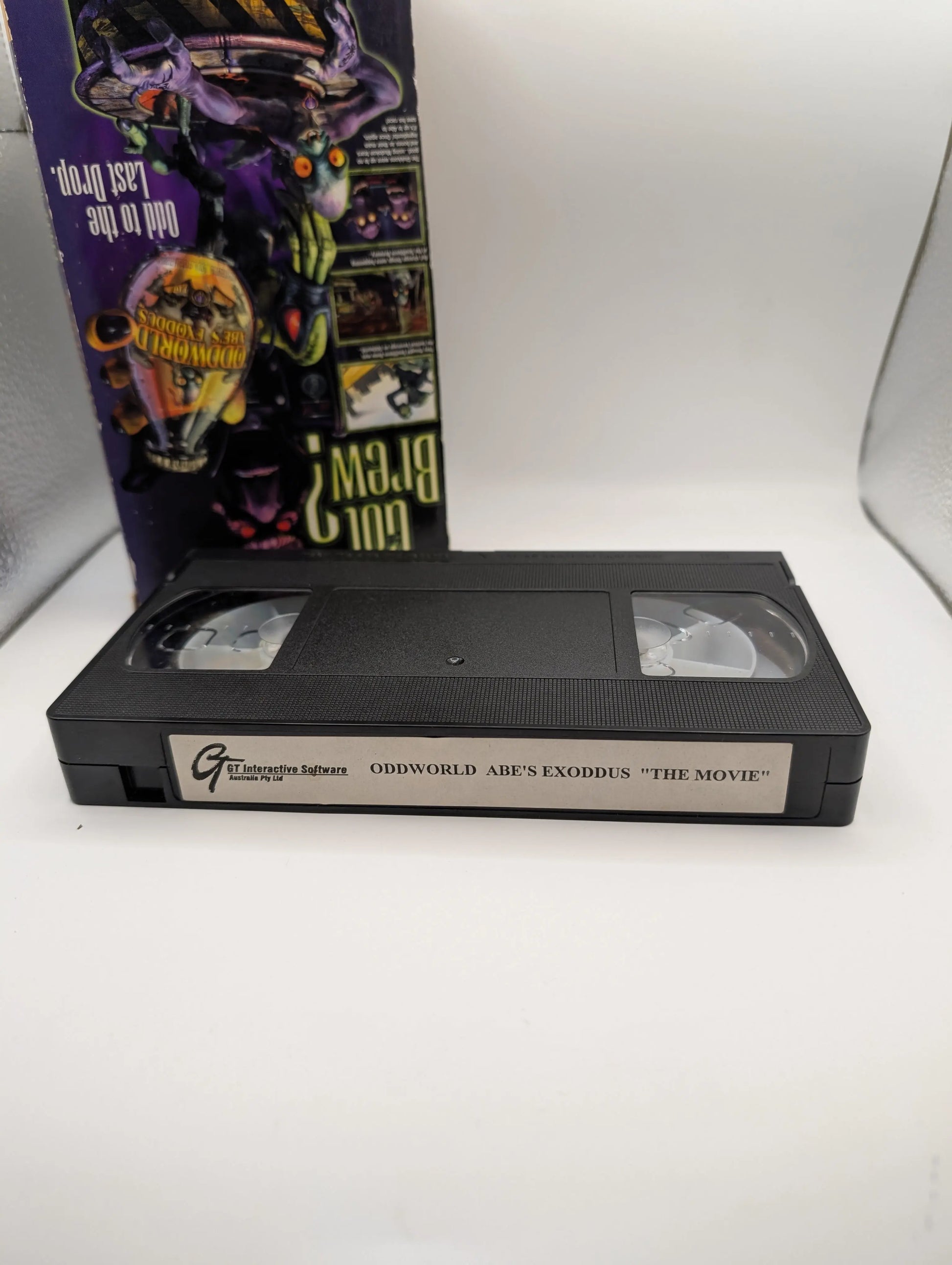 ODDWORLD ABE'S EXODUS The Movie VHS FRENLY BRICKS - Open 7 Days