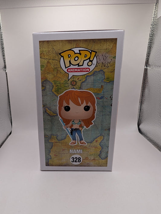 Funko Pop! One Piece Nami Vinyl Figure #328 FRENLY BRICKS - Open 7 Days