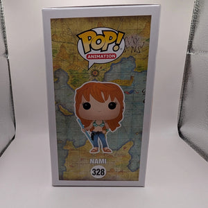 Funko Pop! One Piece Nami Vinyl Figure #328 FRENLY BRICKS - Open 7 Days