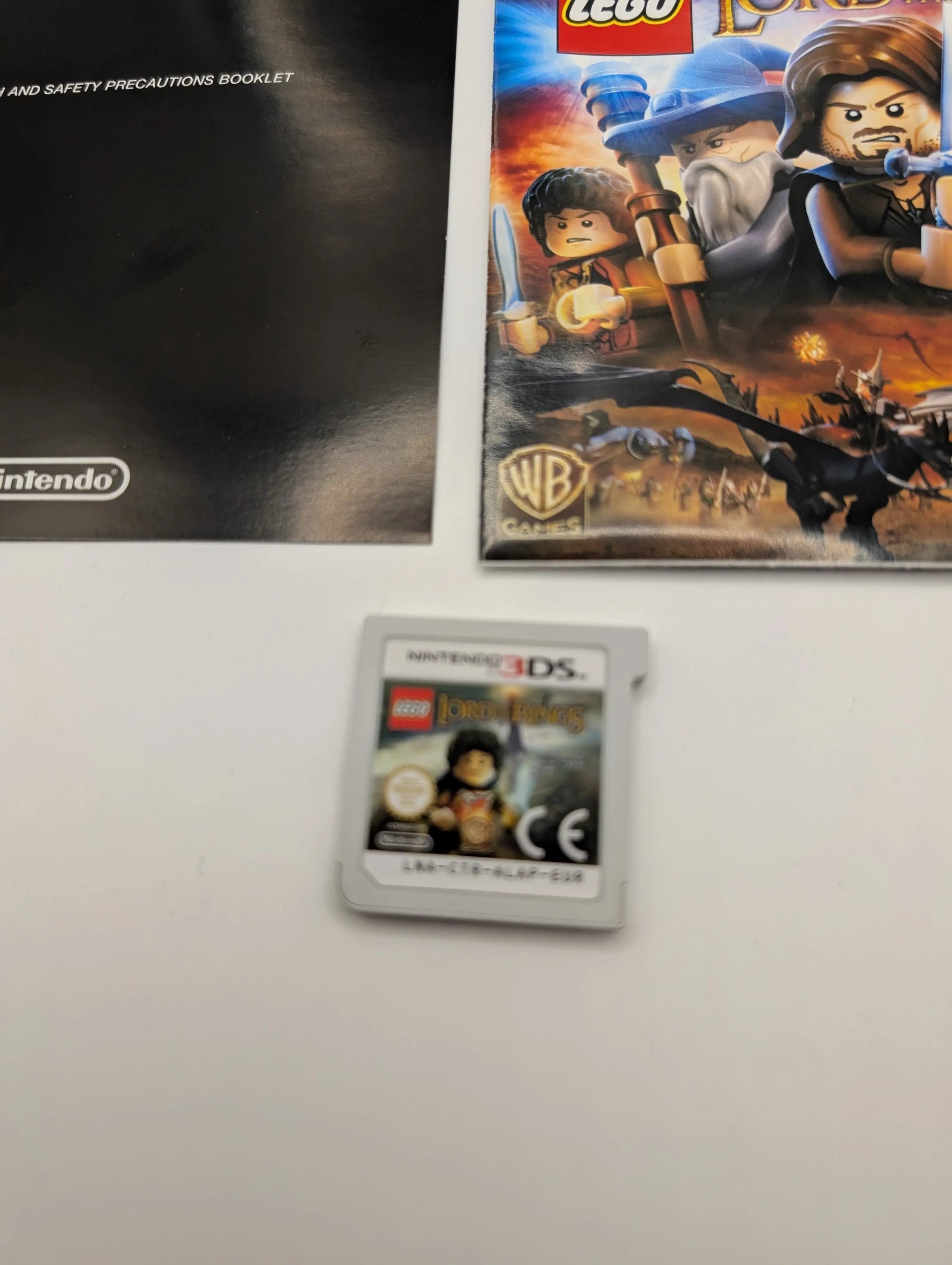 Lego The Lord of the Rings Nintendo 3DS PAL, Manual, Case, Game LOTR Video Game FRENLY BRICKS - Open 7 Days