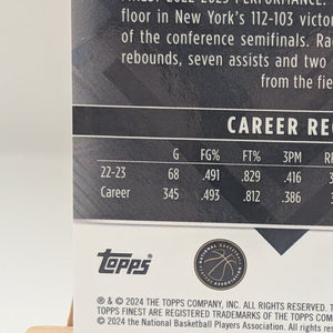 2023-24 Topps Finest - Rare Jalen Brunson #233 /3 FRENLY BRICKS - Open 7 Days