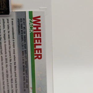 2023 Topps Archives Signature Series Zack Wheeler Auto /17 FRENLY BRICKS - Open 7 Days