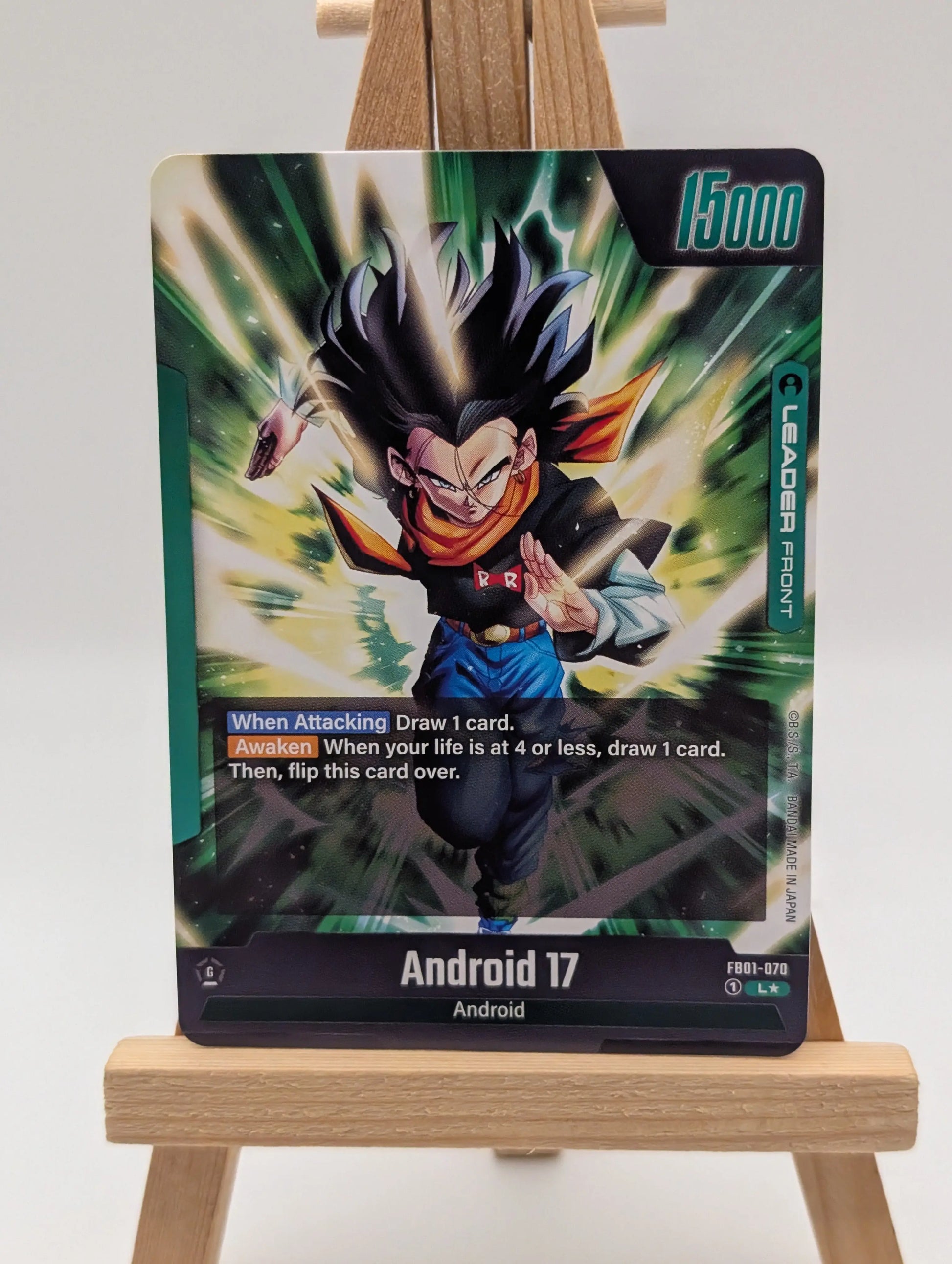 Android 17/Android 18 FB01-070 Alt Art Fusion World Dragon Ball English FRENLY BRICKS - Open 7 Days